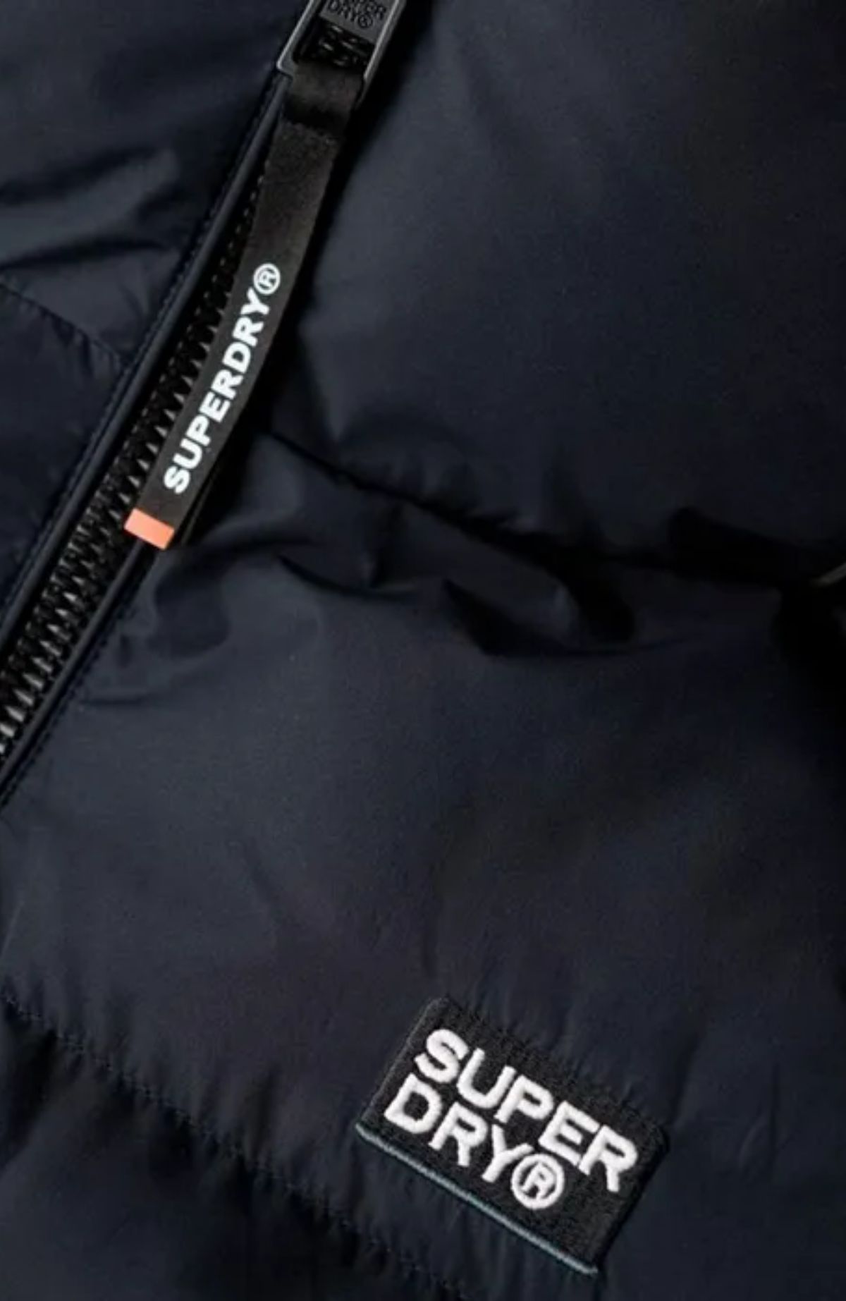 Hooded Sports Puffer Jacket