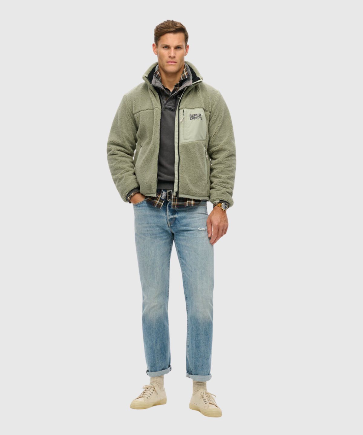 Relaxed Fleece Trekker Jacket