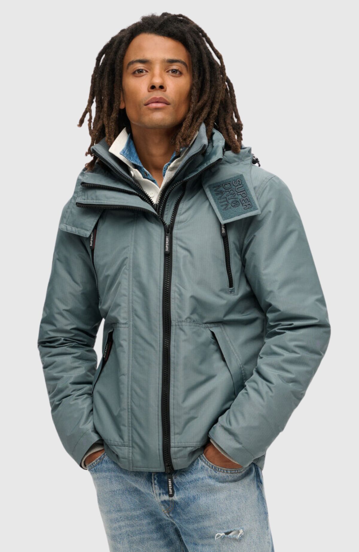 Hooded Mtn Windbreaker Jacket