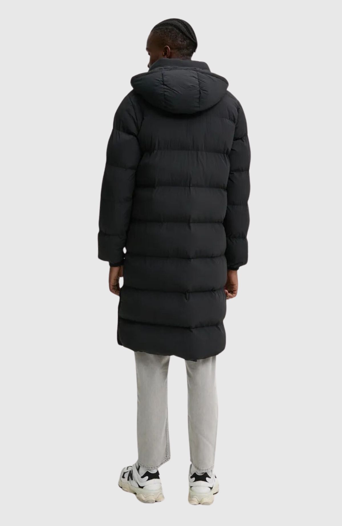 Hooded Longline Puffer Jacket