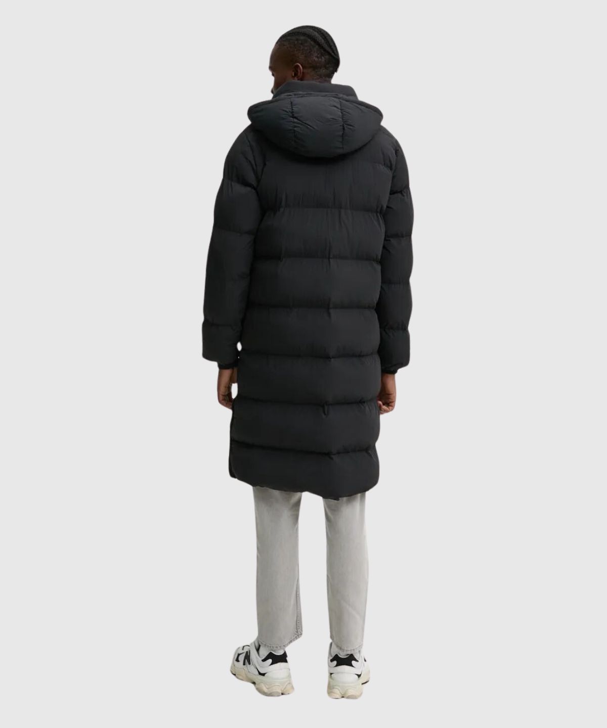 Hooded Longline Puffer Jacket