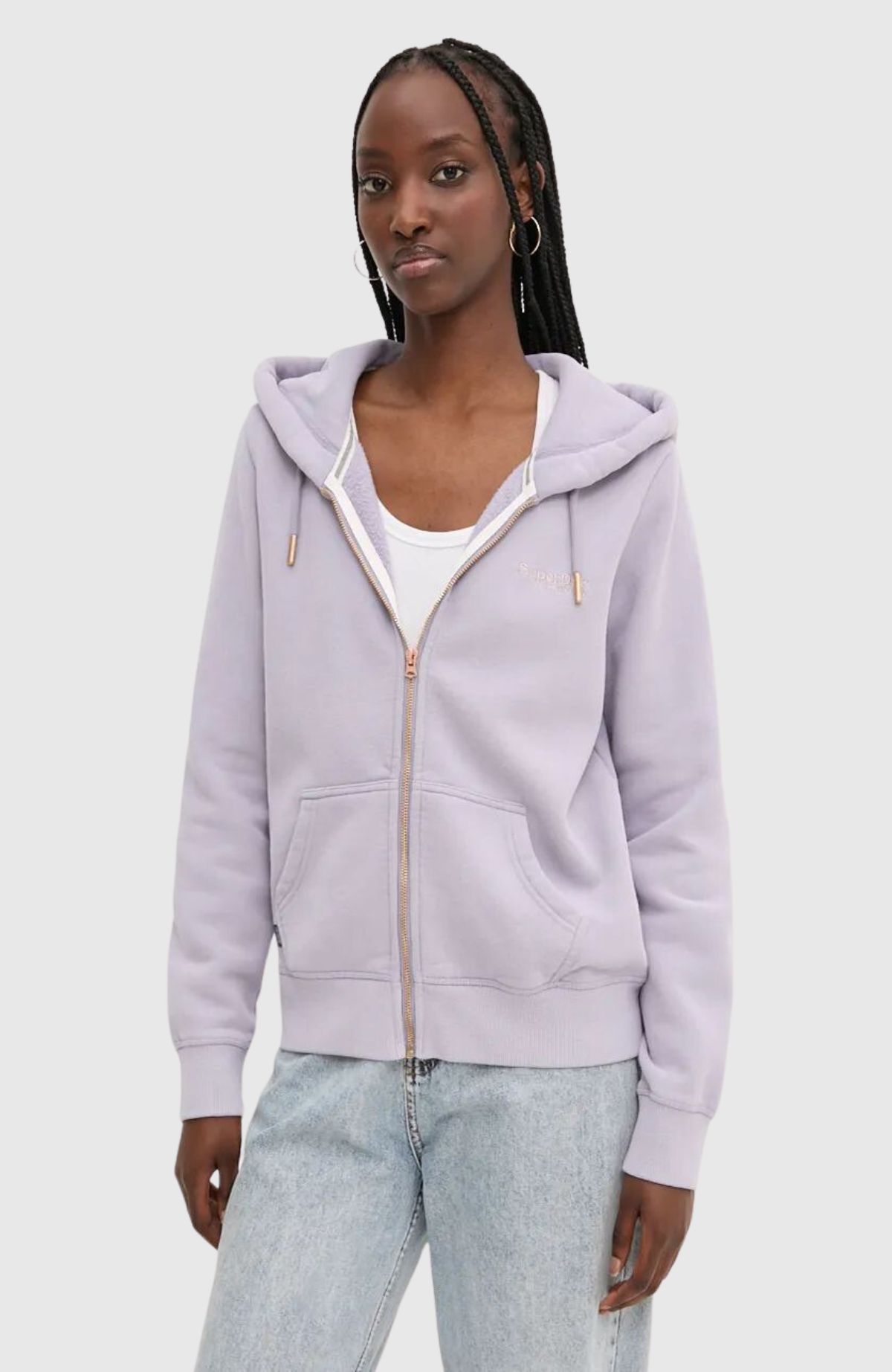 Essential Logo Zip Hoodie