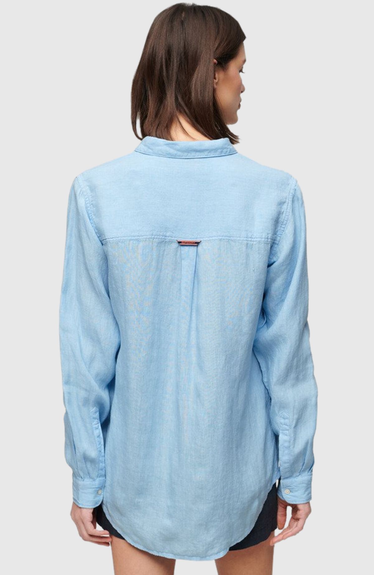 Casual Linen Boyfriend Shirt