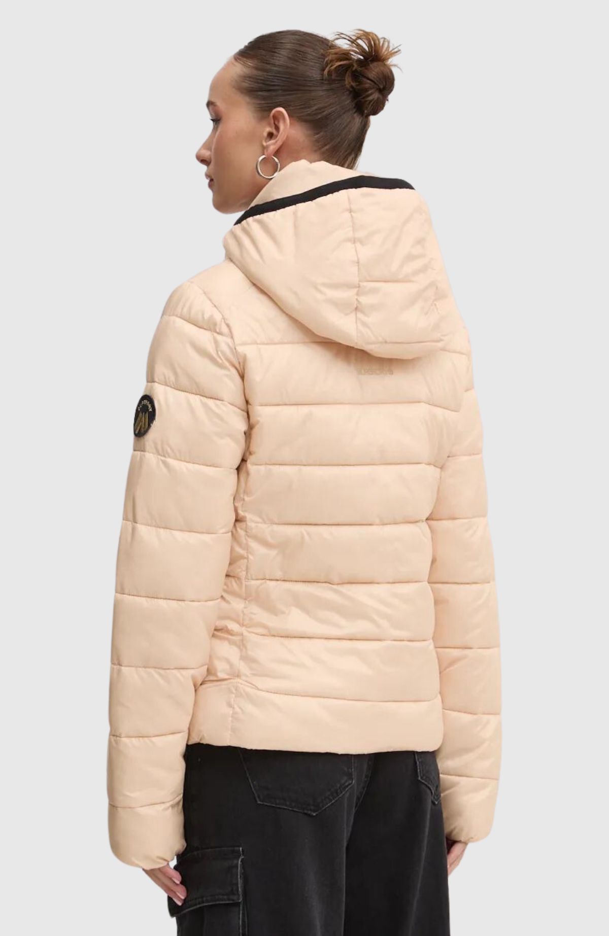 Hooded Fuji Quilt Padded Jkt