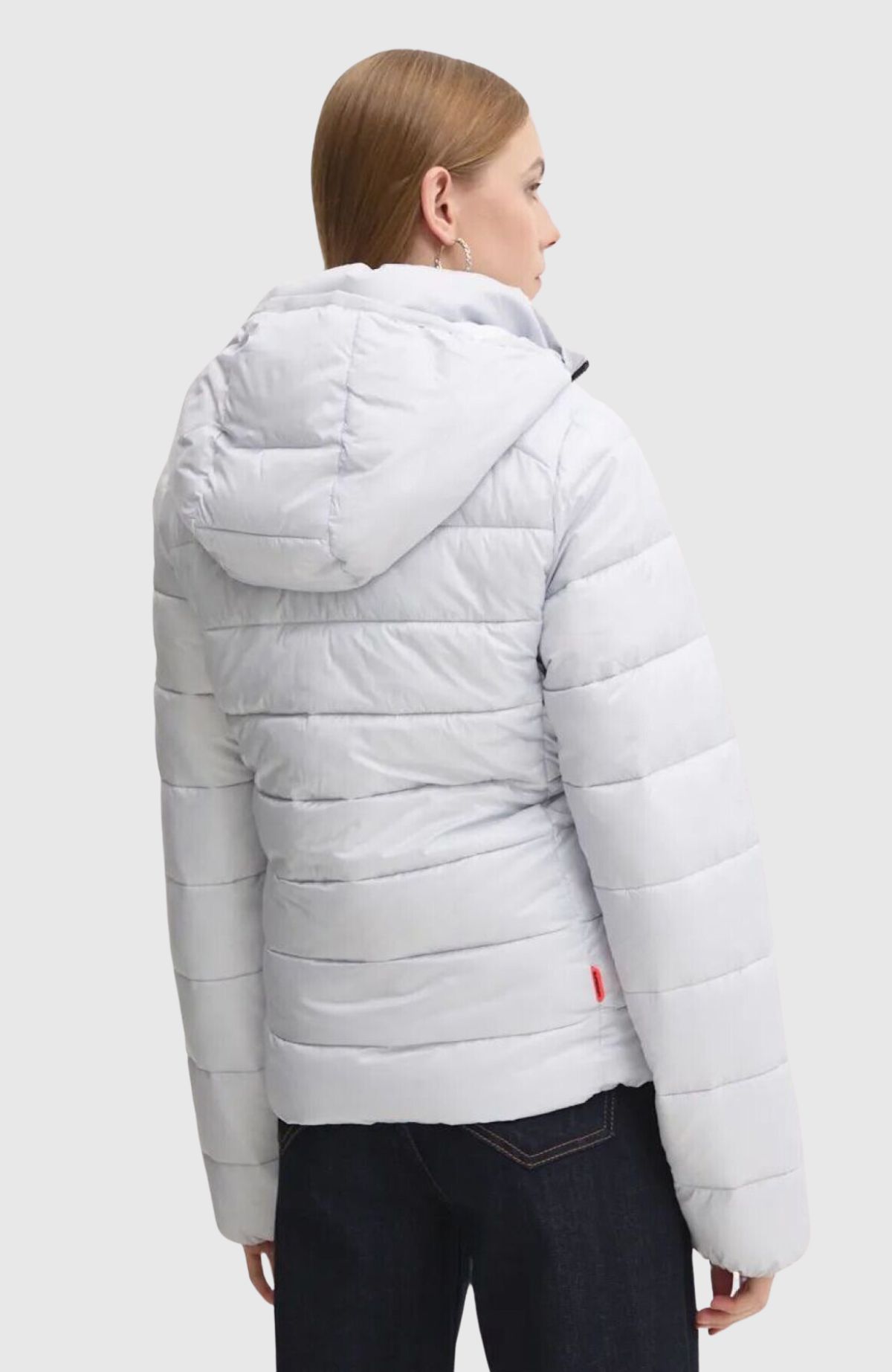 Hooded Fuji Quilt Padded Jkt