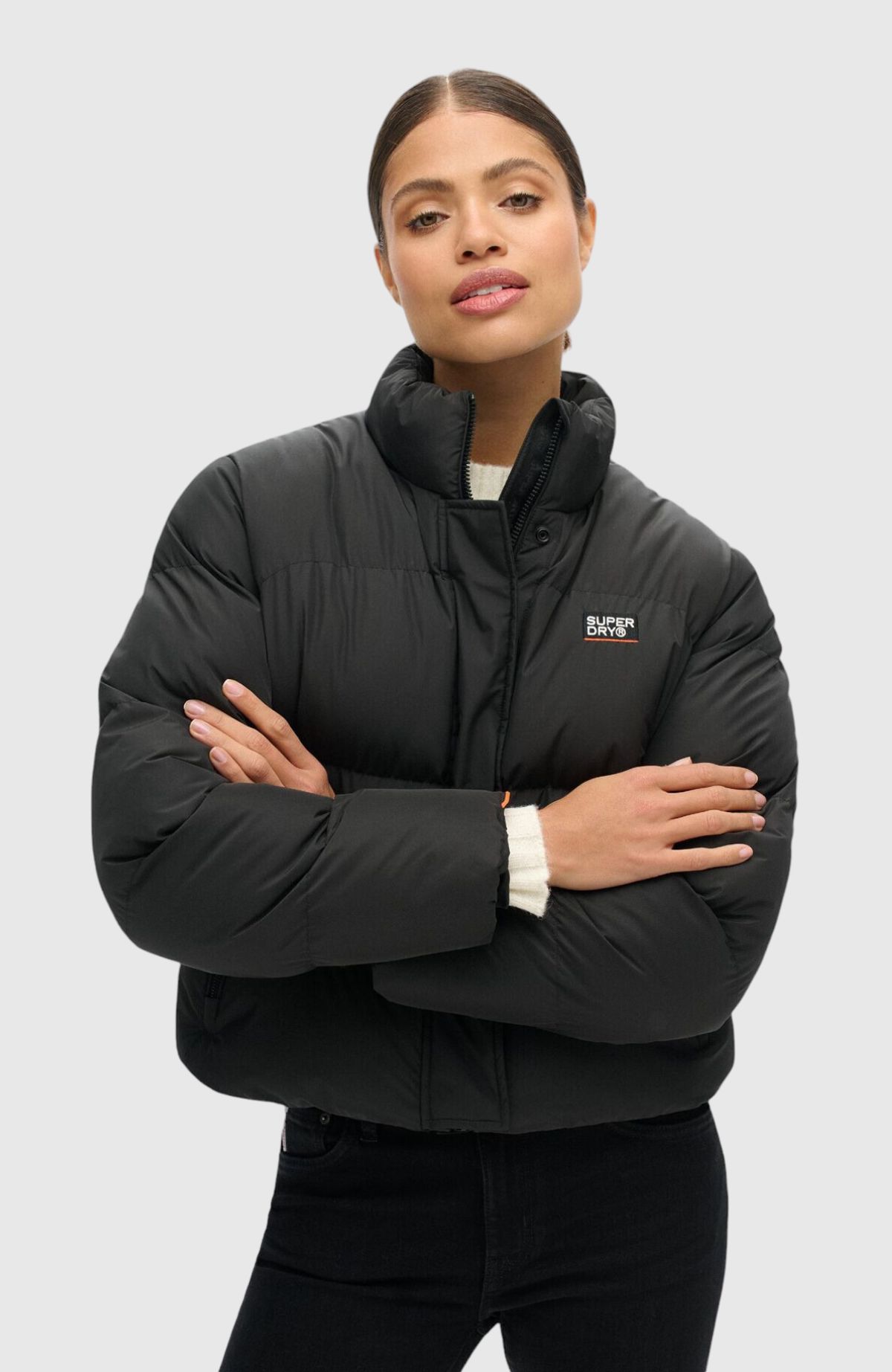 Sports Puffer Cropped Jacket