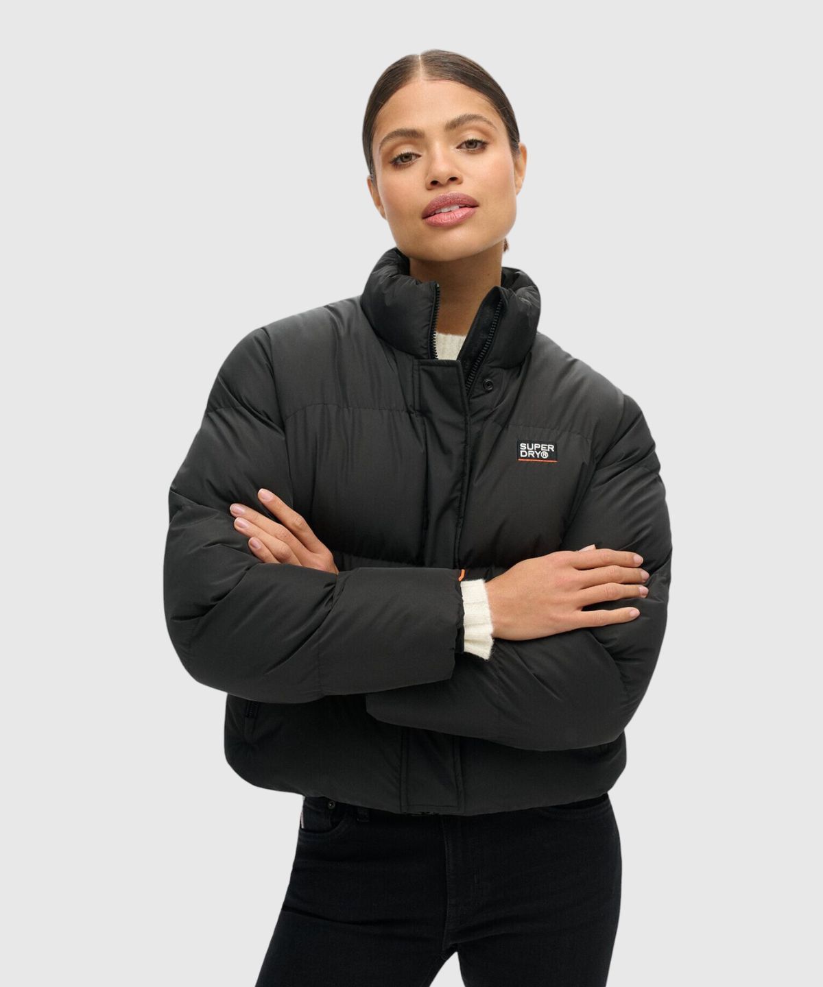 Sports Puffer Cropped Jacket