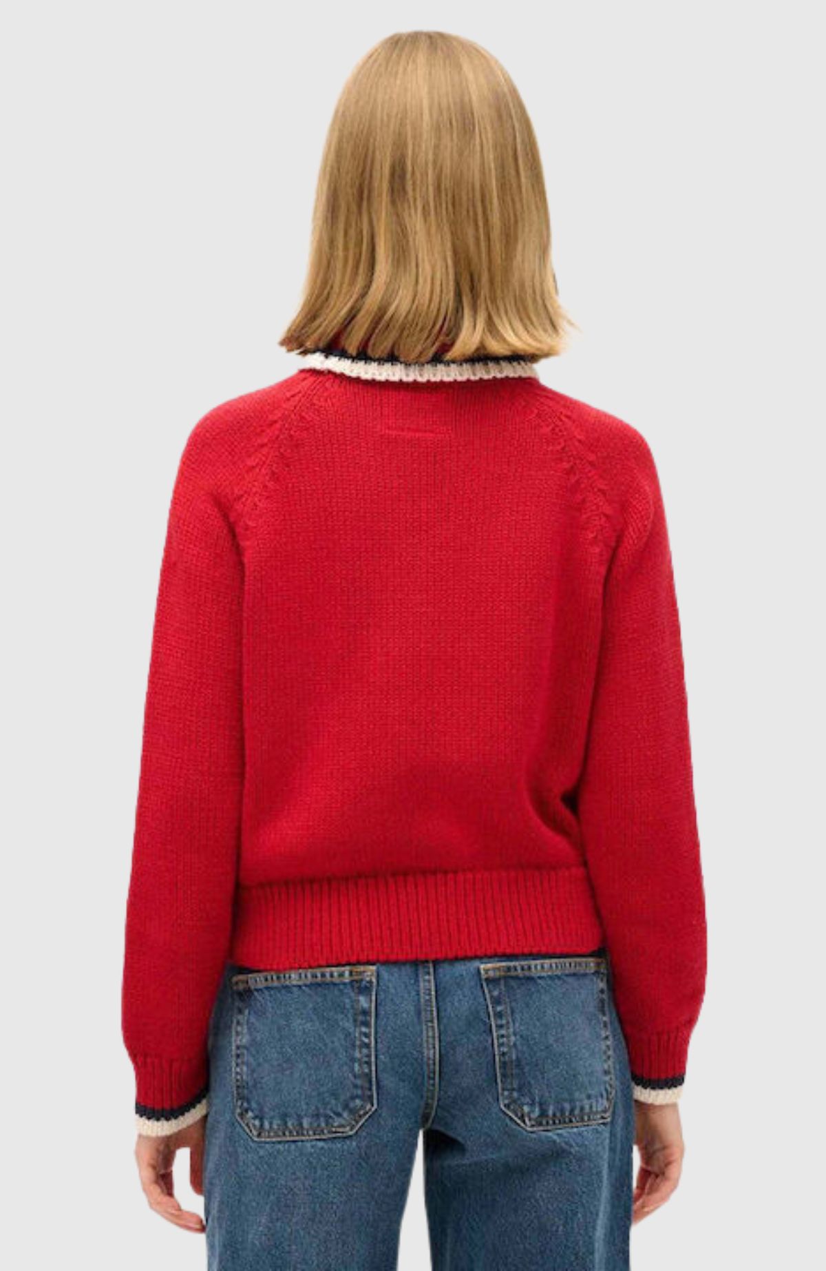 Americana Roll Neck Knit