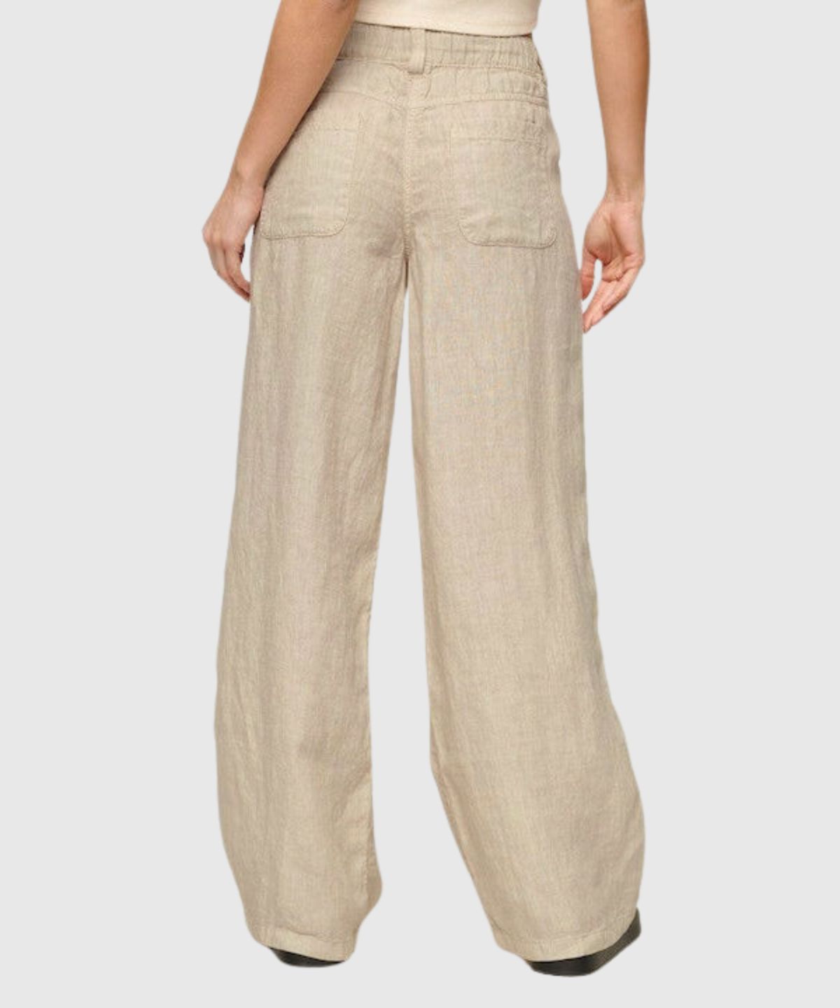 Linen Low Rise Pant