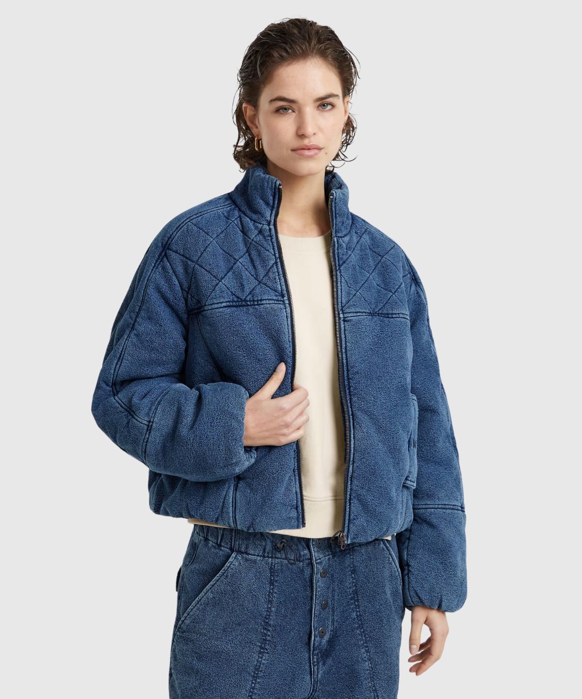 Padded Cocoon bomber wmn